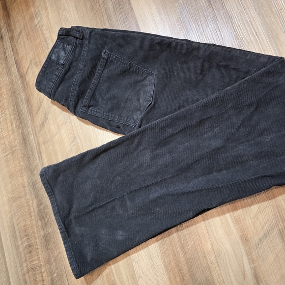 Women's American Eagle Black Flare Jeans Size 6 - Picture 2 of 5